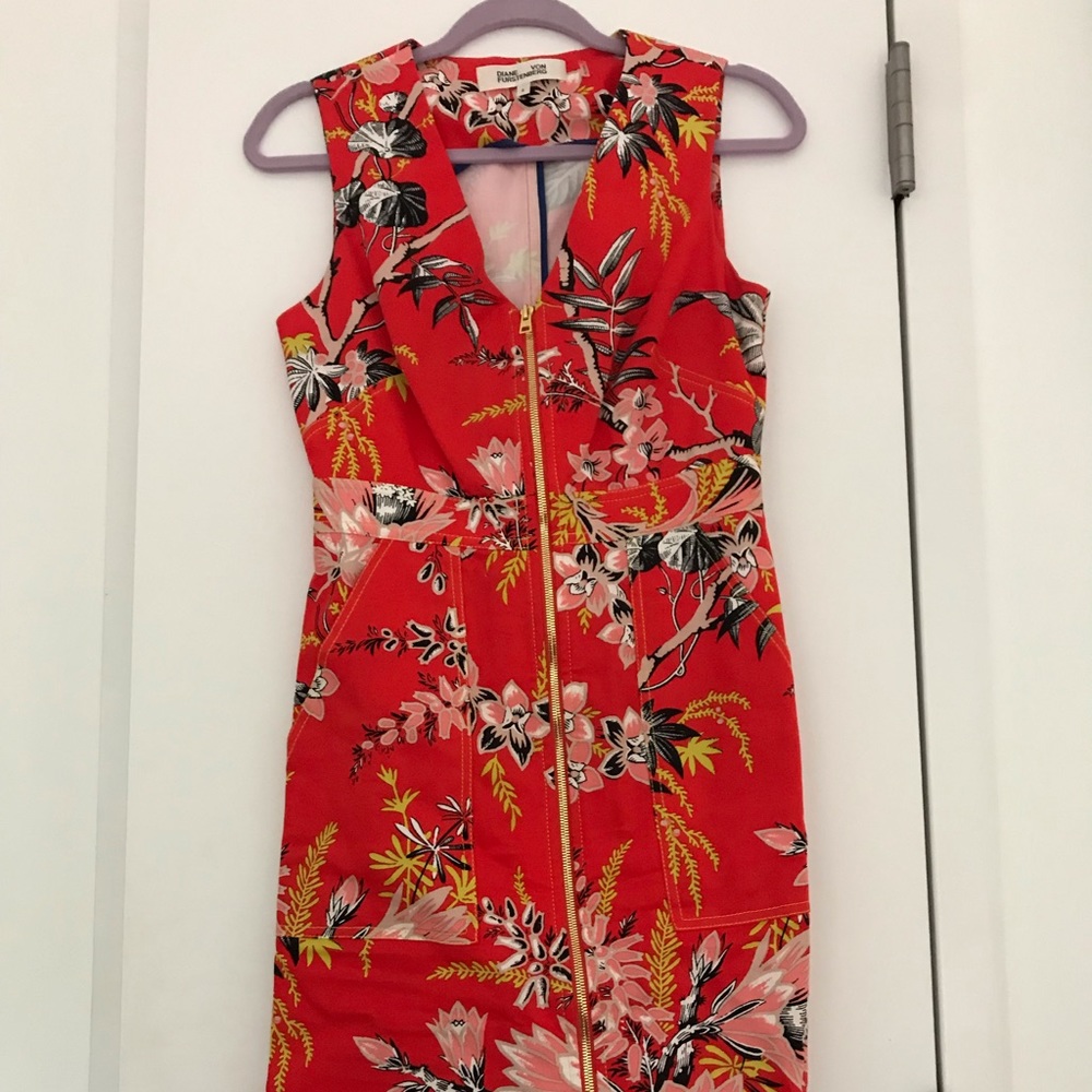 Barely Worn DVF Sheath